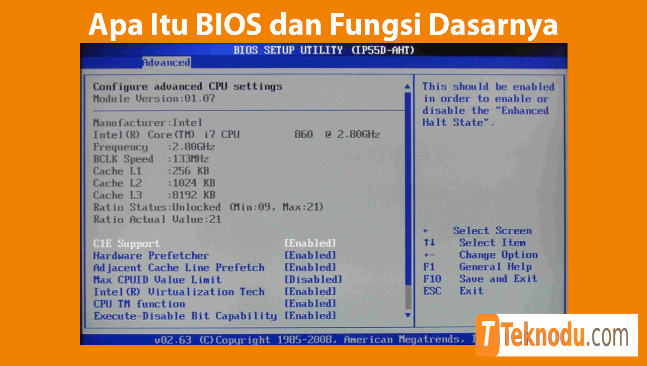 Apa Itu BIOS dan Fungsi Dasarnya